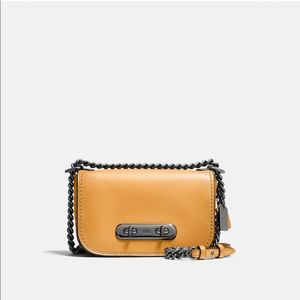 Coach Swagger Mini Shoulder Bag Yellow